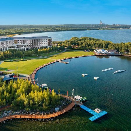 Rixos Borovoe Hotel Shchuchinsk Luaran gambar Aerial view of the hotel and the lake