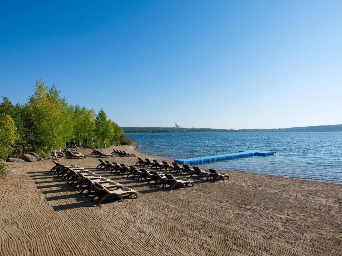 Rixos Borovoe Hotel Shchuchinsk Luaran gambar Beach at Lake Saimaa