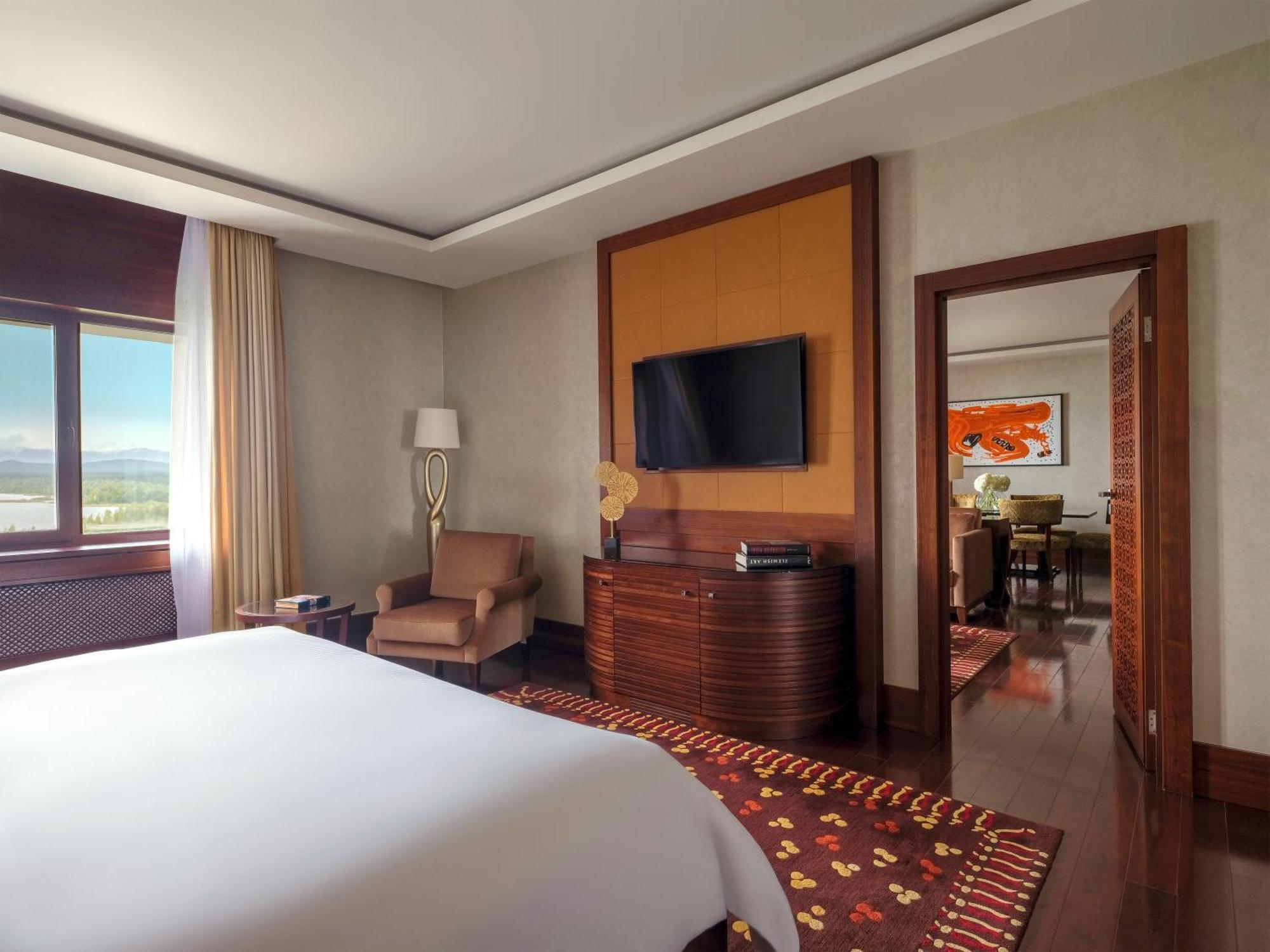 Rixos Borovoe Hotel Shchuchinsk Luaran gambar A bedroom at the hotel